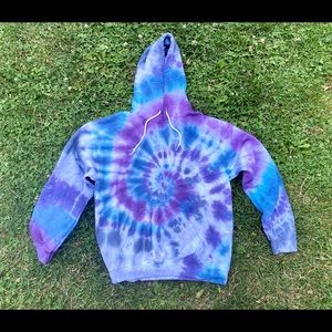 Tie dyed hoodie